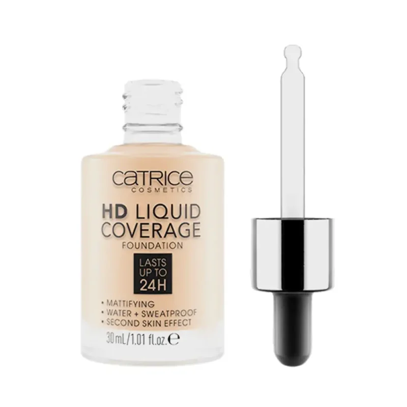 کرم‌ پودر فول‌کاور کاتریس HD Liquid حجم 30میل - Image 1