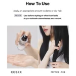 سرم روغنی ترمیم کننده مو کوزارکس Peptide۱۳۲ حجم ۲۸ میل - Image 4