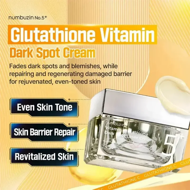 کرم ضدلک نامبوزین شماره ۵ Glutathione حجم ۵۰ میل - Image 4