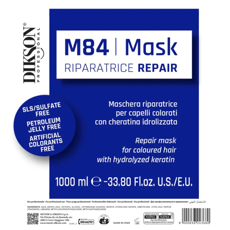 ماسک مو بازسازی‌کننده دیکسون M84 حجم ۱۰۰۰ میل - Image 2