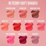تینت لب مات میبلین مدل Super Stay Teddy Tint