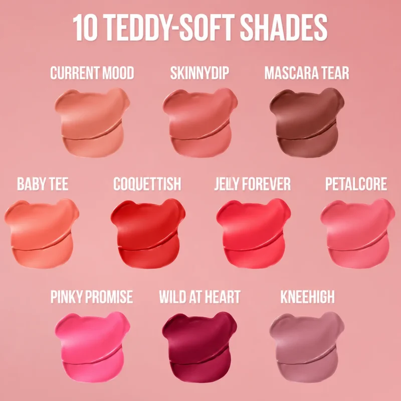 تینت لب مات میبلین مدل Super Stay Teddy Tint