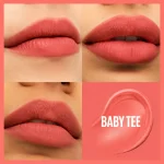 تینت لب مات میبلین مدل Super Stay Teddy Tint