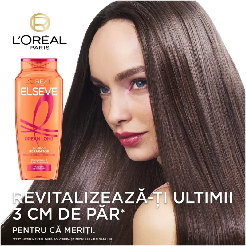 شامپو ترمیم‌کننده لورآل مدل Dream Long حجم 400میل - Image 3