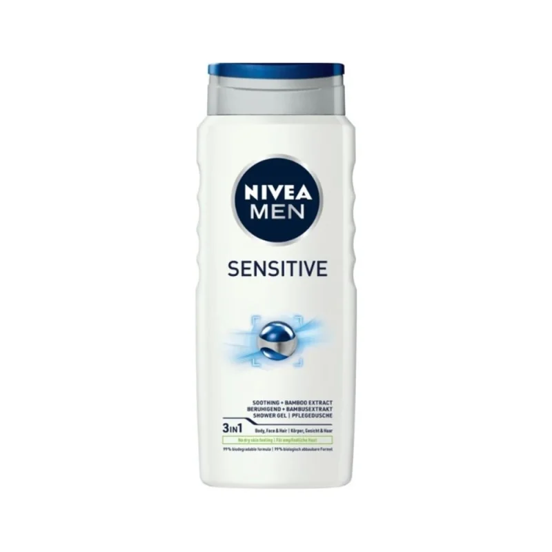 شامپو 3در1 مردانه نیوآ Sensitive حجم 500میل - Image 1