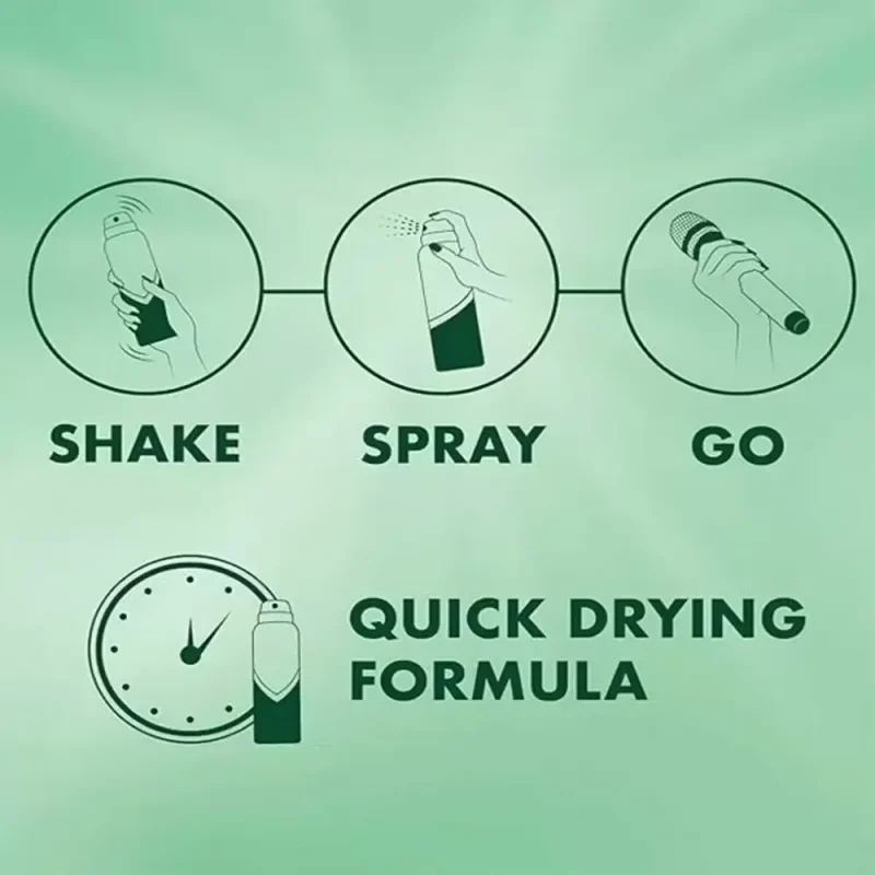 اسپری ضدتعریق زنانه میچام Unscented حجم ۲۰۰ میل - Image 3