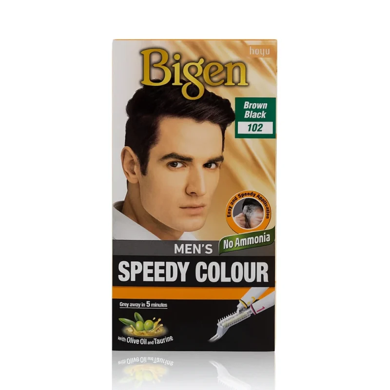 bigen_speedy_102 رنگ مو مردانه بیگن مدل Speedy Colour حجم 40+40گرم - Image 1