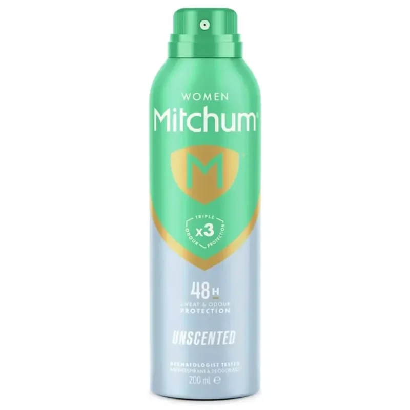 اسپری ضدتعریق زنانه میچام Unscented حجم ۲۰۰ میل - Image 1