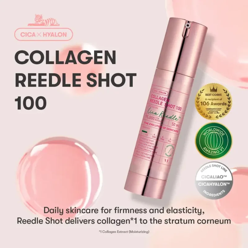 سرم سفت‌کننده پوست وی‌تی Collagen Reedle Shot 100 - Image 2