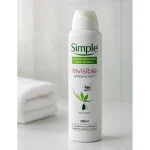 اسپری ضد تعریق سیمپل مدل Invisible حجم ۲۵۰ میل - Image 2
