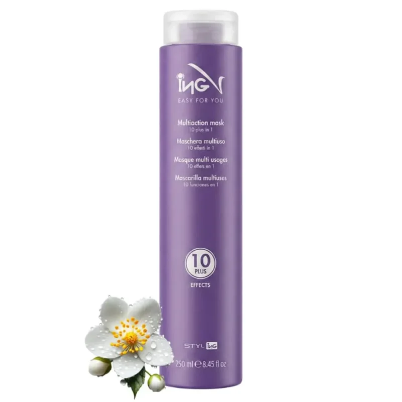 ماسک مو ده‌کاره آی‌ان‌جی Multiaction حجم ۲۵۰ میل - Image 1