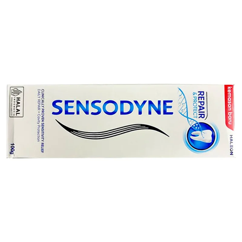 خمیردندان سنسوداین Repair & Protect حجم ۱۰۰ گرم - Image 1