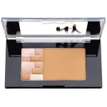 پالت برنزر و هایلایتر میبلین مدل Face Studio شماره 01 Blondes