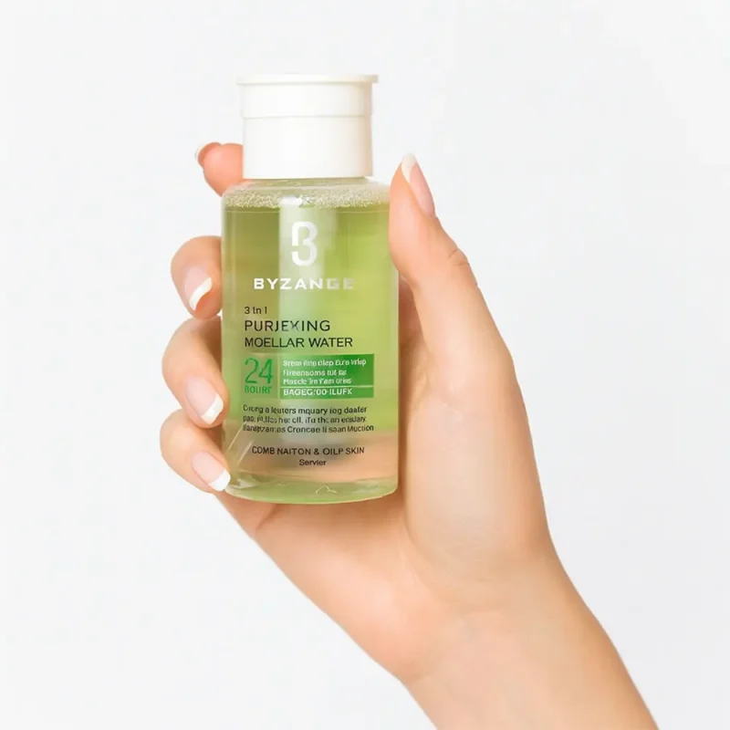 محلول پاک‌کننده آرایش بیزانس | مناسب پوست چرب حجم ۲۰۰ میل - Image 3