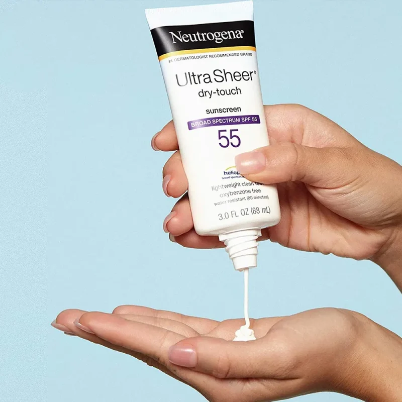 ضد آفتاب نوتروژینا SPF 55-Ultra Sheer حجم ۸۸ میل - Image 3