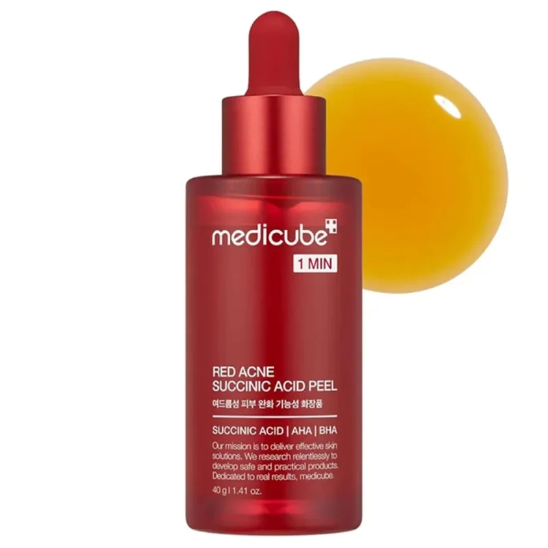 ۴-19 سرم ضد جوش مدیکیوب Succinic Acid Peel حجم ۵۰ گرم - Image 1