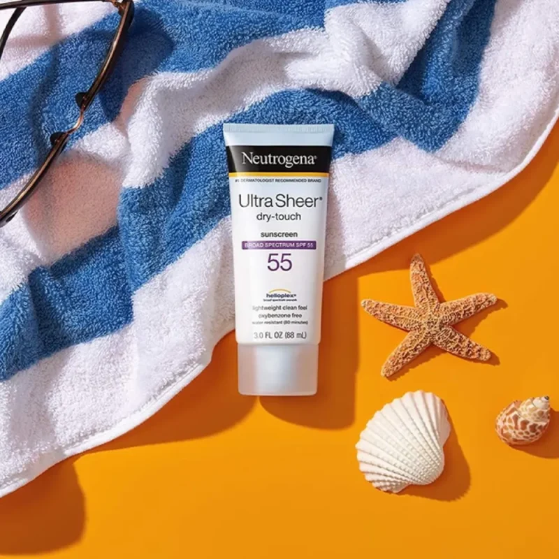 ضد آفتاب نوتروژینا SPF 55-Ultra Sheer حجم ۸۸ میل - Image 4