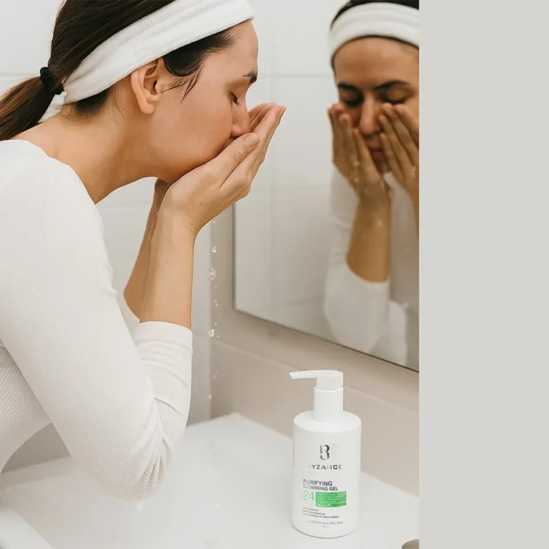 ژل شستشوی صورت بیزانس | مناسب پوست چرب حجم ۲۰۰ میل - Image 2