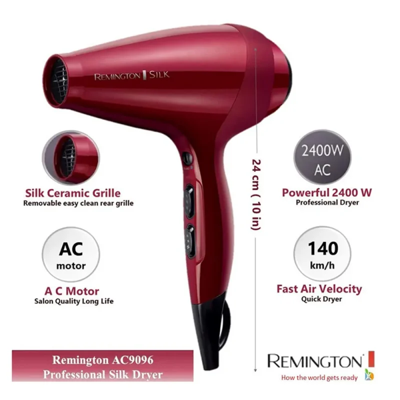 سشوار رمینگتون مدل AC9096 توان ۲۴۰۰ وات - Image 9