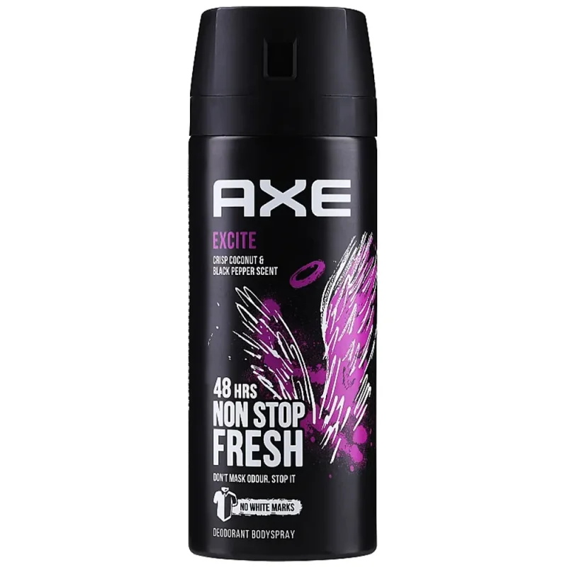 Untitled-1 اسپری ضدتعریق مردانه آکس EXCITE حجم ۱۵۰ میل - Image 1