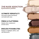 پالت سایه فیوچر میکاپ Nude Addiction-FU6001 - Image 3