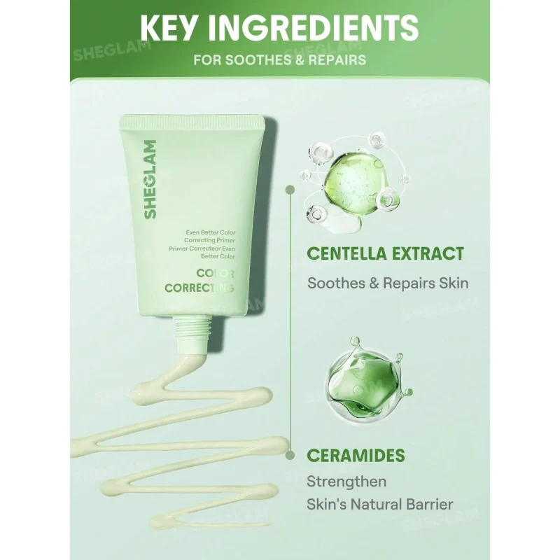 پرایمر کارکتور سبز شیگلم مدل Red Corrector - Image 4