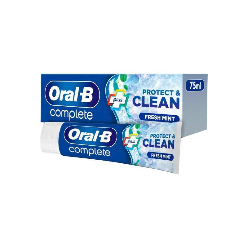 5410076926084-1 خمیردندان تمیز کننده اورال بی پلاس Protect & clean حجم 75میل - Image 1