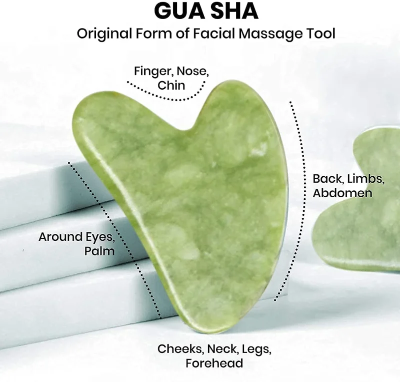 سنگ ماساژ گواشا Facial scraper - Image 2