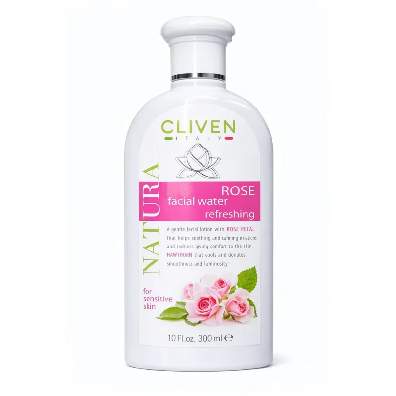 تونر گل رز کلیون مدل Rose Facial Water حجم 300میل - Image 1