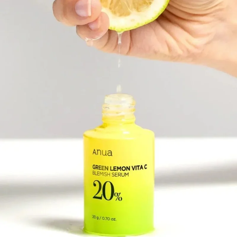 سرم روشن‌کننده لیمو سبز آنوا Green Lemon Vita C - Image 2