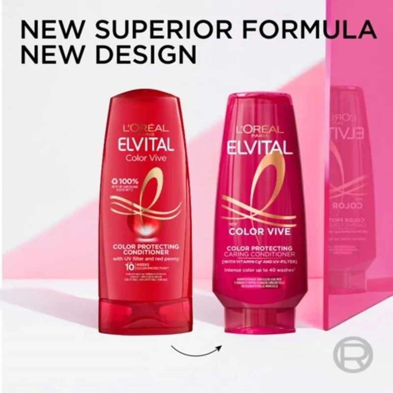 شامپو محافظ رنگ مو لورآل السیو Color Vive حجم 300میل - Image 2