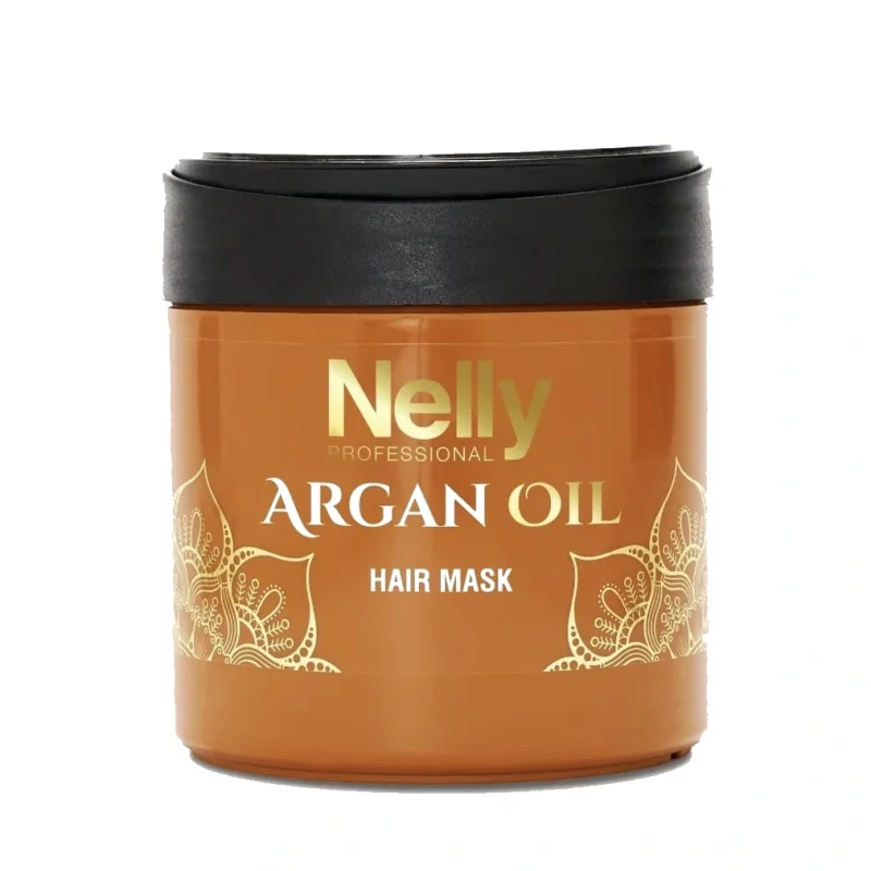 IMG_0802 ماسک مو ترمیمکننده نلی مدل Argan Oil حجم 400میل - Image 1