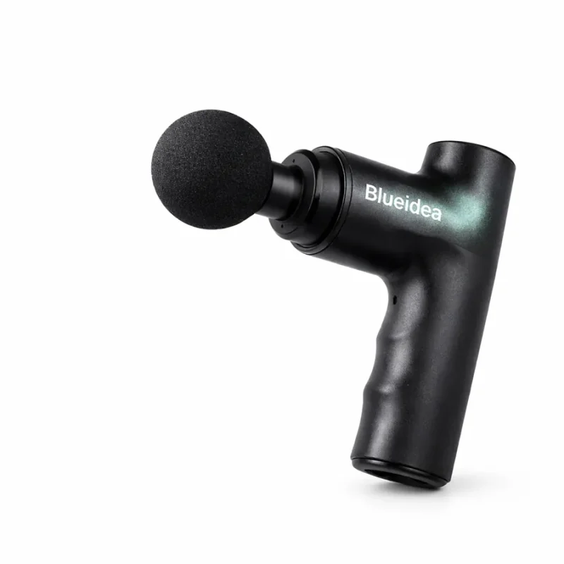 IMG_0853 ماساژور تفنگی بلوآیدیا Blueidea Mini Fascial Gun - Image 1