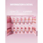 پک رژگونه مایع شیگلم Color Bloom Collection Set - Image 7