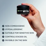 کرم آبرسان ماتکننده گارنیر AHA+BHA Charcoal - Image 5