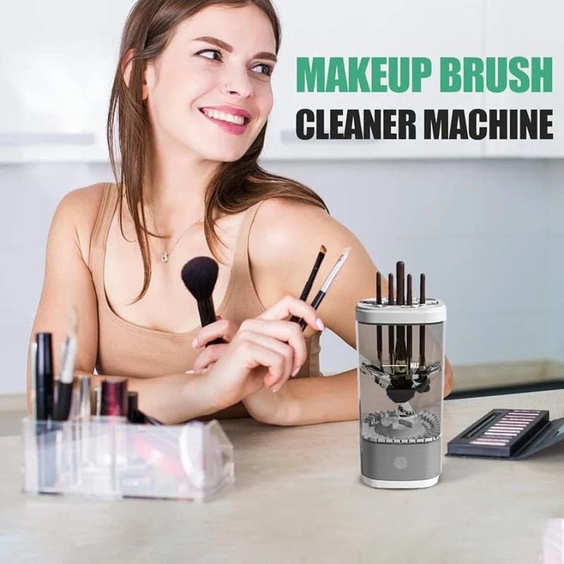 دستگاه شستشوی براش آرایشی Makeup Brush Cleaner  - Image 2