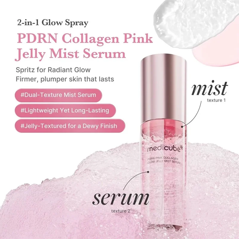 سرم میست مدیکیوب PDRN Pink Collagen Mist Serum - Image 2