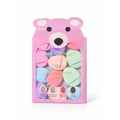 پد انگشتی مینی سوئیت کویین Mini Finger Puff بسته 12 عددی