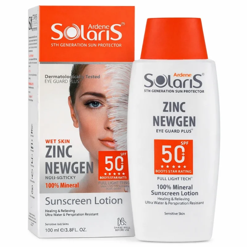 IMG_1478 لوسیون ضدآفتاب فیزیکی آردن سولاریس Zinc Newgen - Image 1