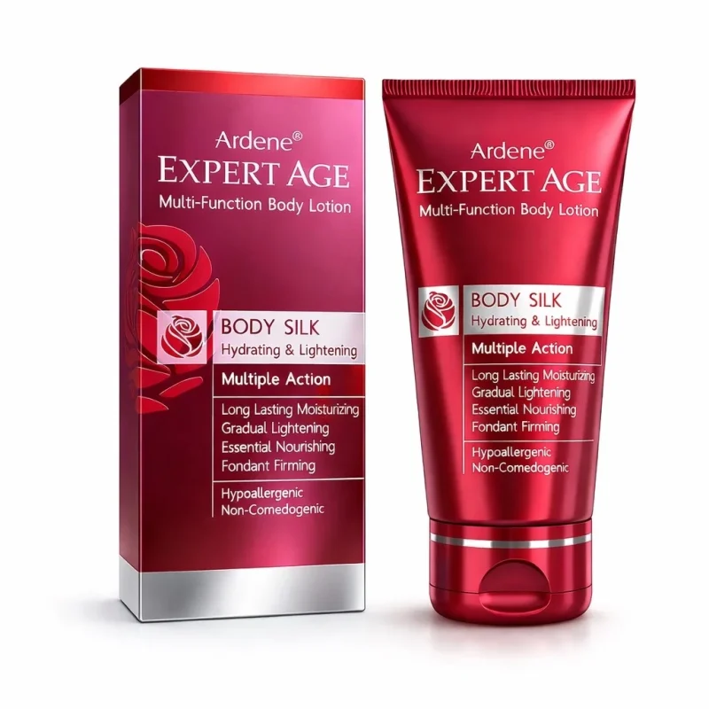 لوسیون بدن روشن‌کننده و آبرسان آردن مدل Body Silk - Image 1