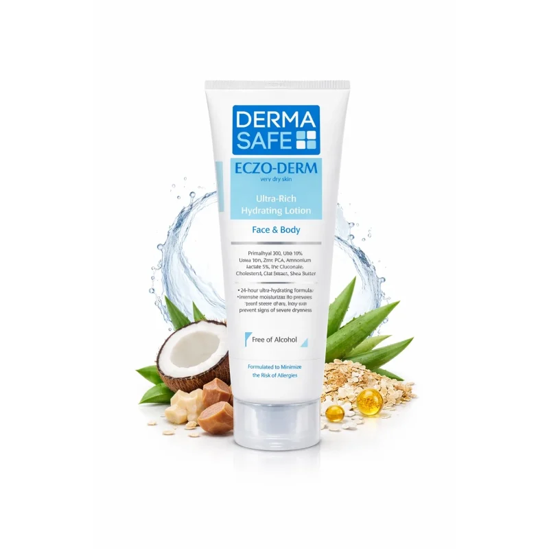 لوسیون مرطوب‌کننده درماسیف Eczo-Derm حجم 200میل - Image 2