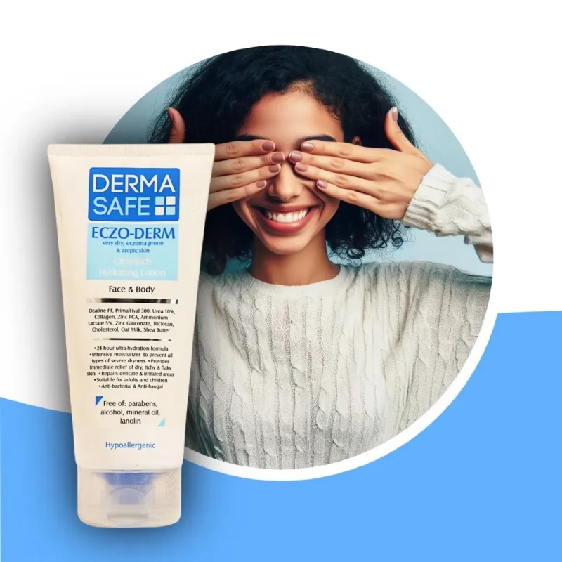 لوسیون مرطوب‌کننده درماسیف Eczo-Derm حجم 200میل - Image 3