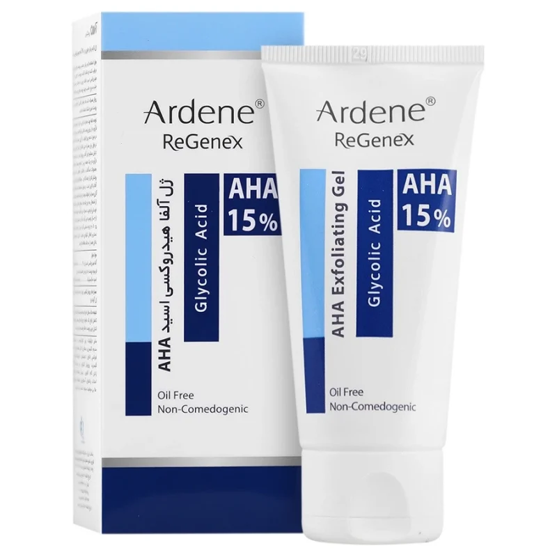 IMG_1708 ژل لایهبردار آردن ReGenex AHA 15% حجم 30میل - Image 1