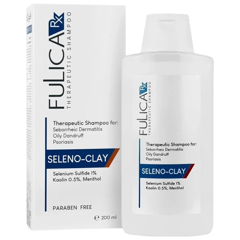 شامپو ضد سبورئیک فولیکا SELENO-CLAY حجم 200میل - Image 1