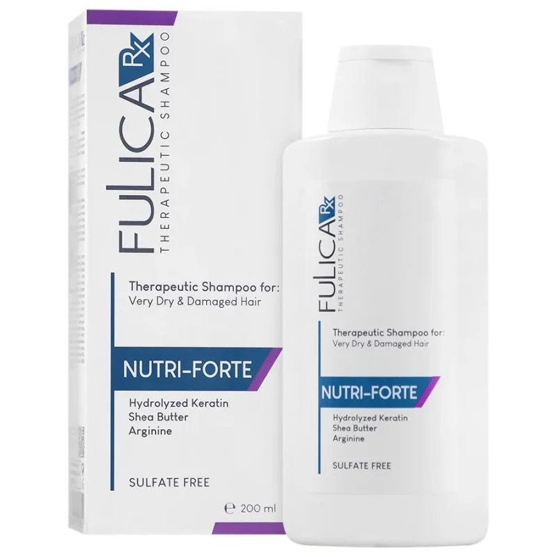 شامپو ترمیم‌کننده موی‌ بسیار خشک فولیکا NUTRI-FORTE - Image 1