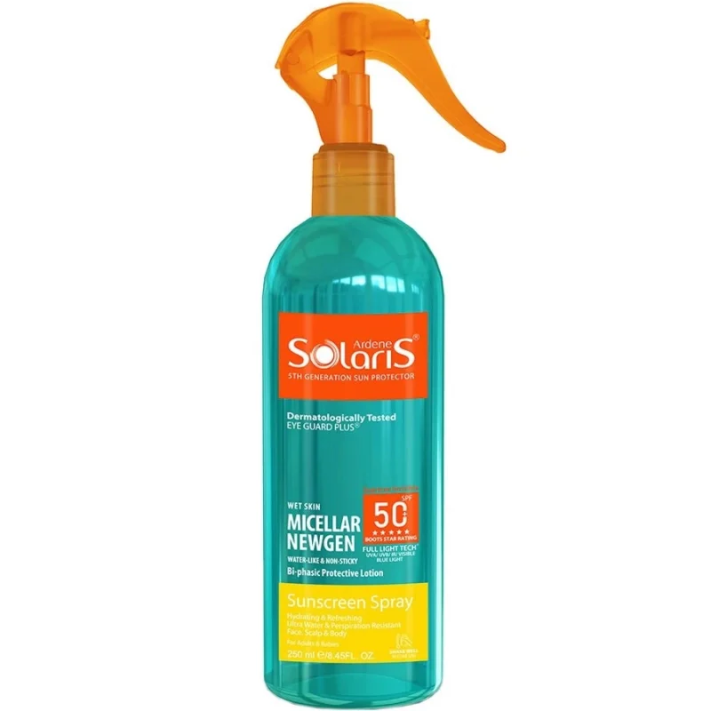 اسپری ضدآفتاب آردن مدل Micellar Newgen حجم 250میل - Image 1