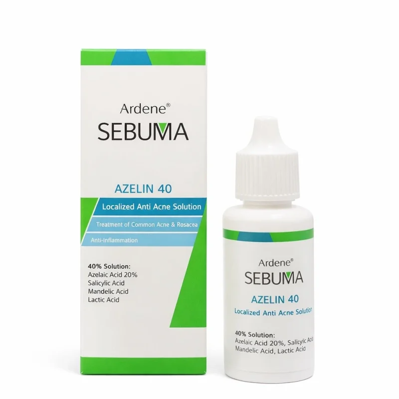محلول ضدجوش موضعی آردن Azelin 40 حجم 30میل - Image 1