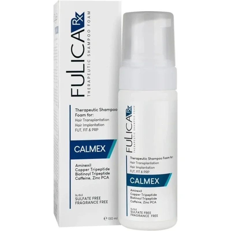 IMG_1868 فوم شامپو کاشت مو فولیکا مدل Calmex حجم 150میل - Image 1
