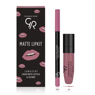 کیت لب گلدن رز مدل Blush Pink