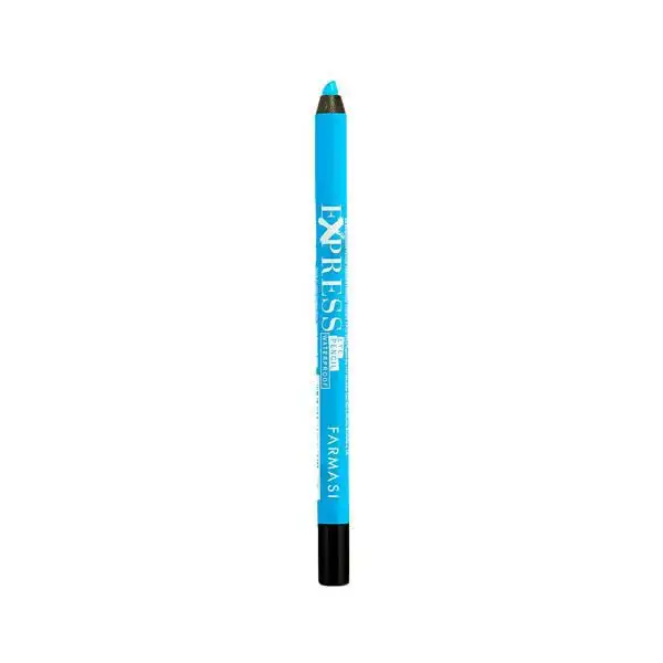 farmasi Express Waterproof Eyeliner blue eye pencil 1 g copy مداد چشم ضدآب فارماسی مدل Express رنگ آبی - Image 1
